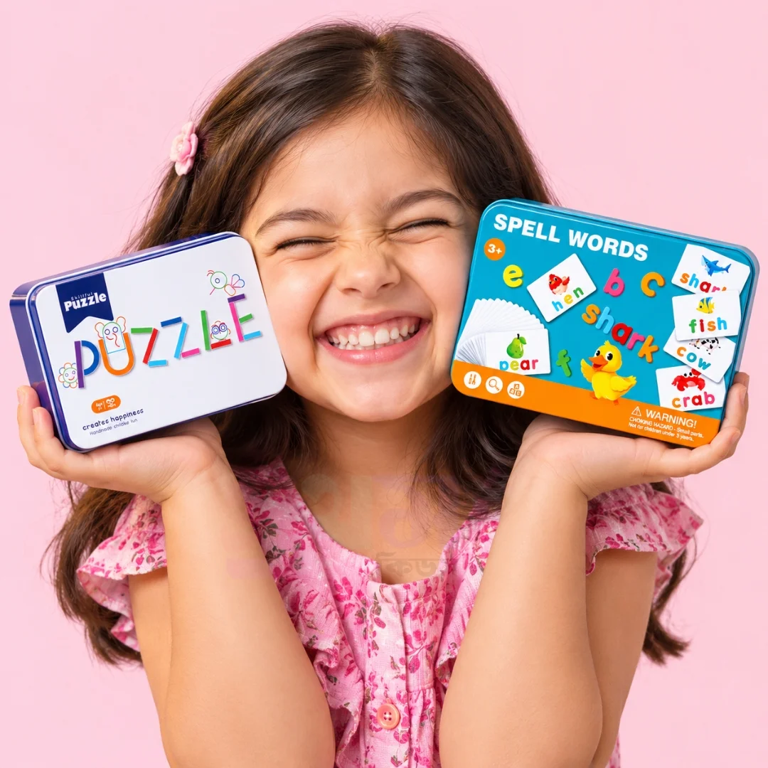 60+ Puzzle Design 48 Word Activities 🧩 30 Double-Sided Challenge Cards → 60+ Design Challenge